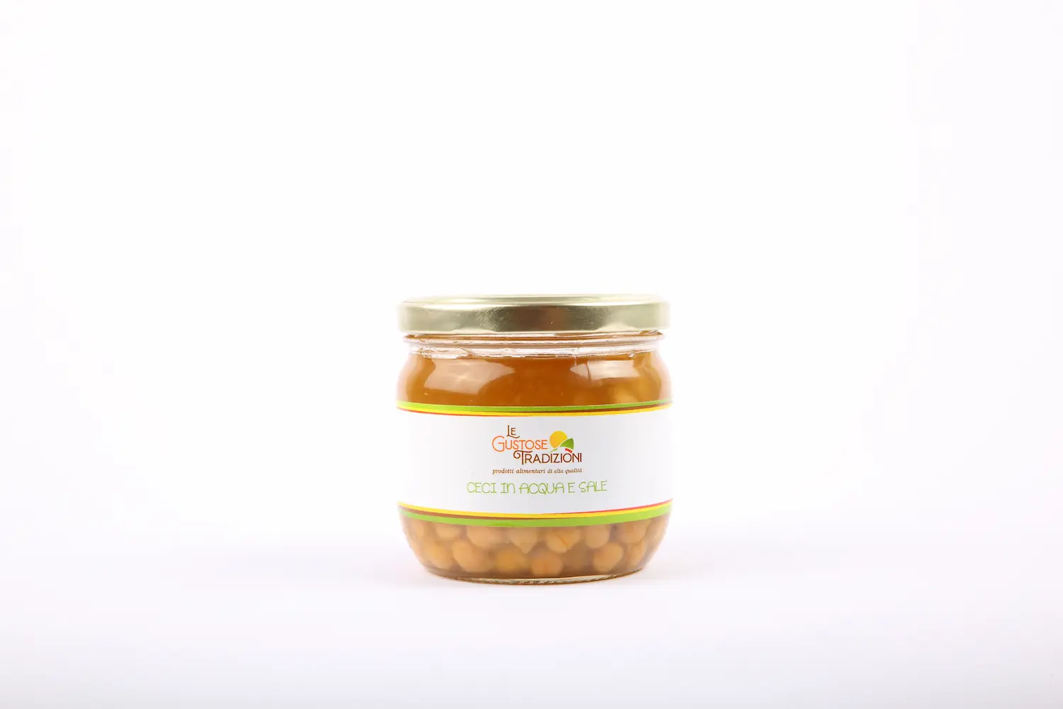 Ceci in acqua e sale