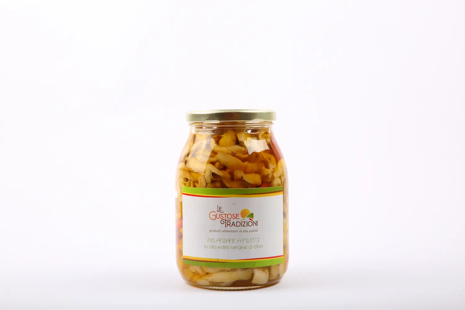 Melanzane a filetti sott'olio