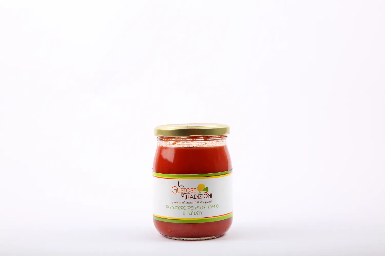 Pomodoro pelato a mano in salsa